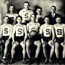 Stewart, MN HS basketball team, 1924-25
