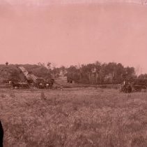Threshing-John (Jan) Kasper farm, Silver Lake, c.1903