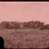 Threshing-John (Jan) Kasper farm, Silver Lake, c.1903