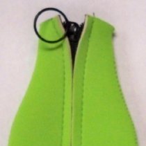 Novelty foam bottle koozie