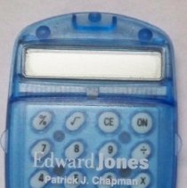 Novelty miniature pocket calculator