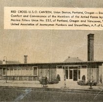 Red Cross- U.S.O. Canteen, Union Station