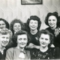Back: Elaine S.,Helen L _,Rosemary R. Front: Lorraine H., Helen O., Helen E