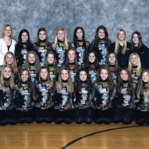 2012-2013 Hutchinson High School girls' dance team