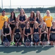 2013-2014 HHS JV girls' tennis team