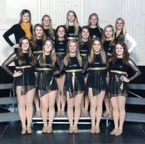 2013-2014 HHS JV Jazz dance team
