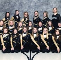2010-2011 HHS girls' High Kick dance team