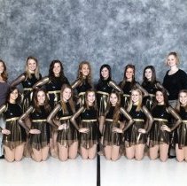2009-2010 HHS girls' Varsity Jazz Dance team