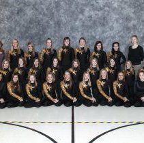 2009-2010 HHS girls' Junior Varsity Dance team