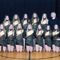 2014-2015 HHS Varsity dance team