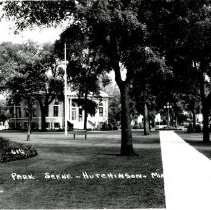 Park scene, Hutchinson, MN
