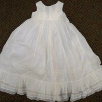 Child's white cotton slip