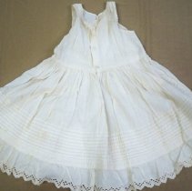 Child's white cotton slip