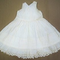 Child's white cotton slip