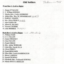 Old Settlers, Hutchinson, MN, 1905 Jubilee