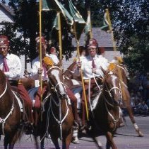 1955 Hutchinson Water Carnival Parade/Shriners on horseback