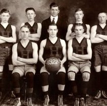 1922 HHS Boys Basketball Team