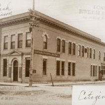 Citizens Bank, early Hutchinson, MN