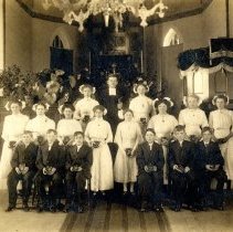 1912 Conf. Class, St. John's Luth., Helen Twp.