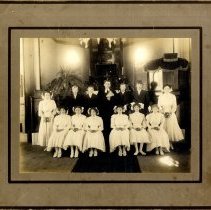 1911 Confirmation Class, St. John's Luth. Church, Helen Twp.