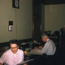 Myra Butler, McLeod Deputy Auditor, Frank Reimers, McLeod Treasurer