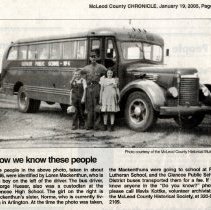 School bus driver & riders