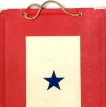 World War I blue star flag