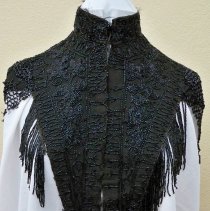 Beaded bodice cover/stole