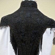 Beaded bodice cover/stole