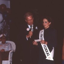 1982 Hutch Water Carnival candidate Amanda Barrick wth Biehl Diehl