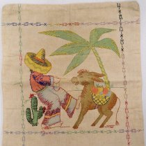 Cotton sofa pillow cover