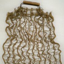 Brown ccord shopping bag