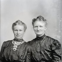 Mrs. Mary Burn glass negative