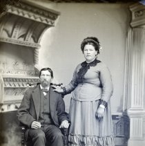 Anton Kegler & wife Apollonia, 1885