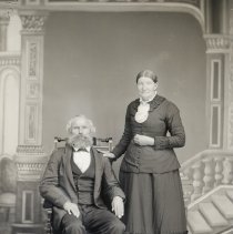 C. Henry Arnold and wife, 1885