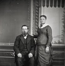 Hans Ewald and wife, c.1885
