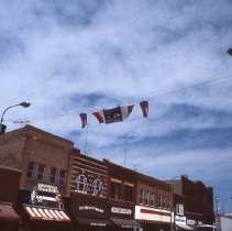 1983 Hutch Water Carnival/Main St. decorated for the event