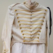 HHS Drum Major white wool uniform