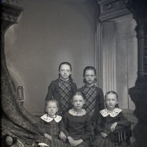 Five children of Rev. Klopsteg, 1885