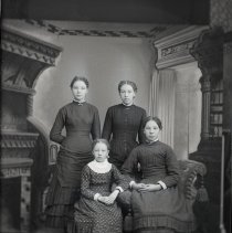 A. Larson girls, 1885