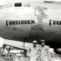 B25 bomber nose cone art, WWII