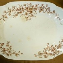 Small ironstone china platter