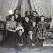 E. C. Baird and Luther W. Gilbert families, c.1897