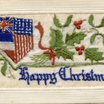 Sovenir French Christmas postcard