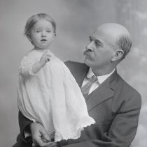 Dr. Barrett and child, 1910