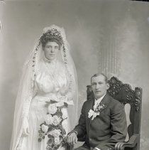 John Albrecht & Meta Schuette wedding, 1910
