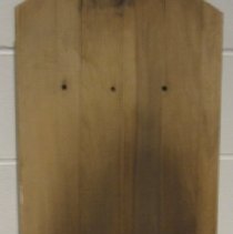 Wooden ironing board