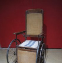 Wooden wheelchair