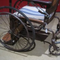 Wooden wheelchair