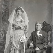 Laura Bathen & Wm Boltmann wedding, 1910